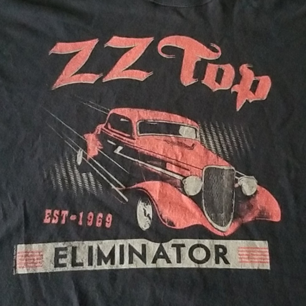 ZZ Top concert tshirt